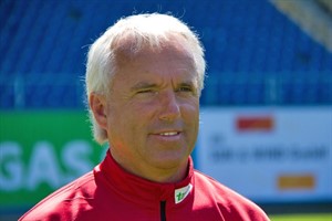Hansa-Rostock-Trainer Peter Vollmann Hansa-Rostock-Trainer Peter Vollmann