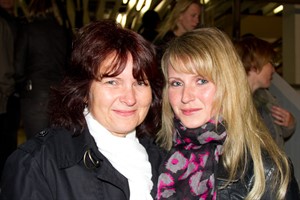 Heike und Kati beim James-Blunt-Konzert 2011 in Rostock