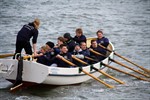 Das Team vom "Sumpf", dem Studentenclub der Warnemünder Seefahrtsstudenten