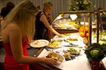 Buffet aus der Küche des Hotels Neptun