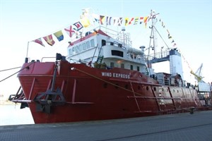 Die Windexpress - das neue Offshore-Schiff der Baltic Taucher GmbH