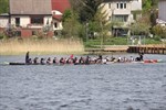 Drachenboote auf der Warnow