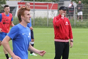 Hansa Rostock vs. Preußen Münster - Training vor dem Spiel