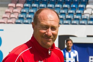 Hansa Rostock Trainer Wolfgang Wolf