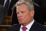 Den Tränen nahe - Joachim Gauck ist tief gerührt