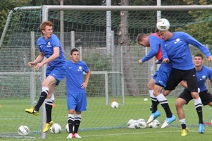 Standardsituationen standen gestern im Abschlusstraining von Hansa Rostock auf dem Programm