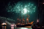 Sailor's Feuerwerk zur Hanse Sail 2012