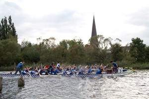  10. Rostocker Drachenboot Herbstrennen 2012 der Kanufreunde Rostocker Greif