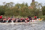 Rostocker Drachenboot Herbstrennen 2012: Das B-Cup-Finale