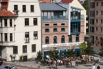 Blick auf die Likörfabrik
