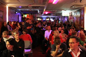 Volles Haus beim zweiten Rostocker Science Slam im Bunker Volles Haus beim zweiten Rostocker Science Slam im Bunker