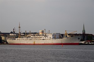 MS Georg Büchner im Stadthafen Rostock