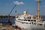 Morgen früh verlässt die Georg Büchner den Stadthafen