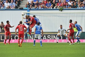 Benefizspiel zwischen Hansa Rostock und Bayern München