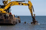 Betonruine vor Hohe Düne wird abgerissen