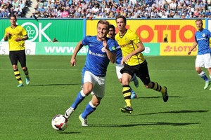 Hansa Rostock unterliegt Borussia Dortmund II mit 1:2