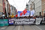 Refugees Welcome - Demo für Solidarität mit Flüchtlingen