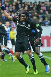 Halil Savran und Noёl Alexandre Mendy erzielten gegen Holstein Kiel die beiden Tore für Hansa Rostock