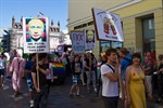 Auch die neuesten homophoben Entwicklungen in Russland beunruhigen die hiesige Community.