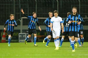 Patrick Schmidt brachte den 1. FC Saarbrücken gegen Hansa Rostock mit 1:0 in Führung Patrick Schmidt brachte den 1. FC Saarbrücken gegen Hansa Rostock mit 1:0 in Führung