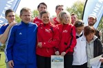 Die besten Teams: HSV Neubrandenburg auf Platz 1, SV Turbine Neubrandenburg auf Platz 2 und Laufgruppe Schwerin auf Platz 3