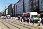 CSD-Parade auf der Langen Straße