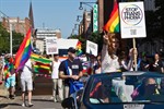 CSD 2014 in Rostock - Parade gegen Homophobie auf der Welt