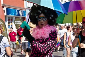 Dragqueen auf der Kröpi Dragqueen auf der Kröpi