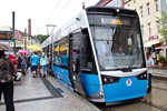 Neue Straßenbahnen auf Linie 1 in Rostock unterwegs