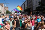 Nicht nur Schwule und Lesben nehmen am CSD teil.