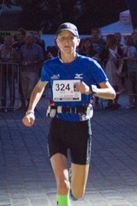 Schnellste Marathonläuferin in Rostock 2014 Sahra Stuckenbrock aus Hamburg