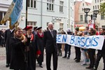 Protest zur feierlichen Immatrikulation an der Universität Rostock