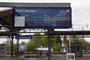 Die Lokführer streiken auch in Rostock-Warnemünde