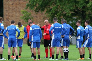 Training beim FC Hansa Rostock Training beim FC Hansa Rostock