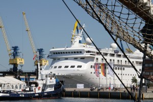 Die „MS Voyager” eröffnete am 5. Juni die Kreuzfahrtsaison in Wismar