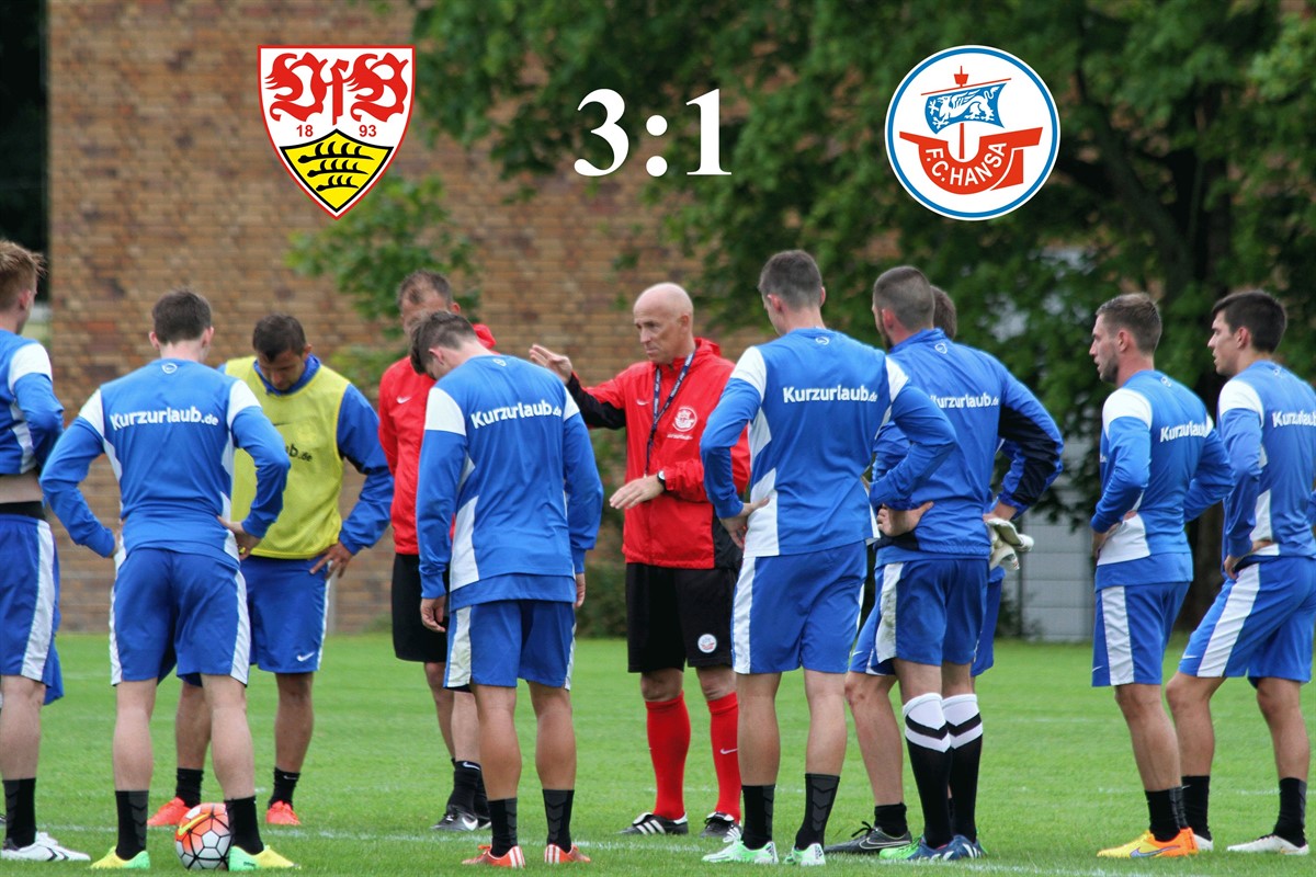 Hansa Rostock unterliegt dem VfB Stuttgart II mit 1:3 ...