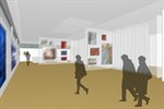 Innenansicht des künftigen Schaudepots der Kunsthalle Rostock (Bild: KOE Rostock)