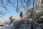 Winter verabschiedet sich mit Raureif und Sonne