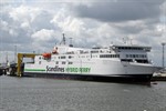 Neue Scandlines-Fähre „Berlin“ erstmals in Rostock eingelaufen