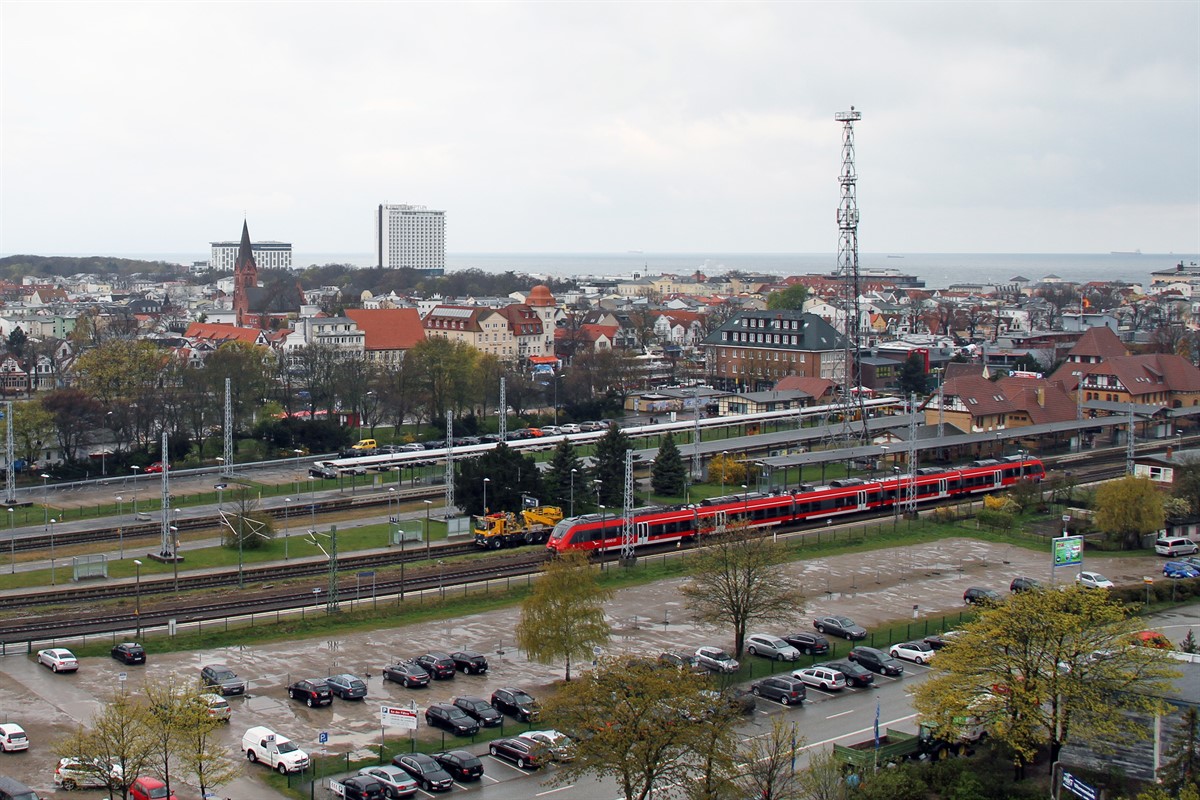 Neuer Intercity Warnemünde Rostock Berlin Dresden ab