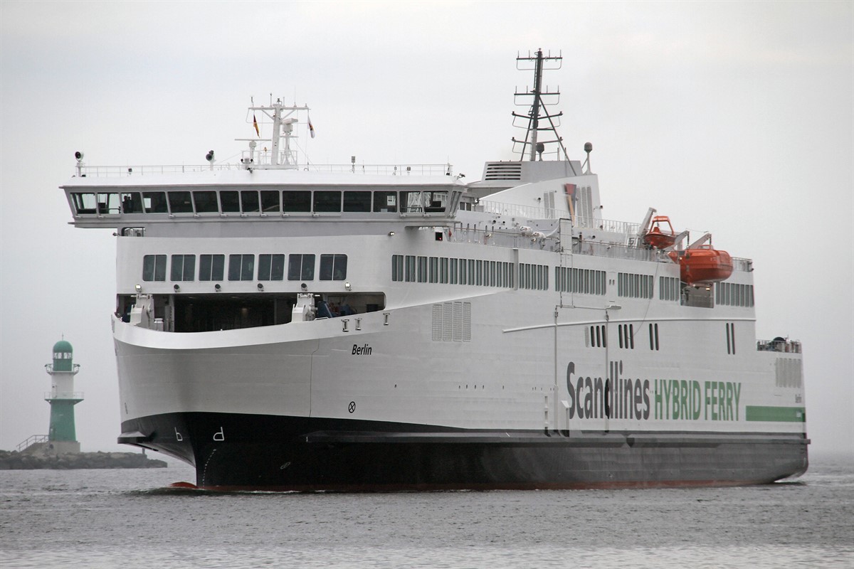 Für 1 Euro mit der ScandlinesFähre "Berlin" von Rostock nach Gedser