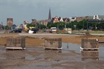 Neue Ausschreibung für Pflasterarbeiten auf Parkplatz im Stadthafen