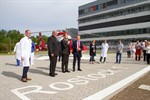 Neuer Hubschrauber und Landeplatz am Klinikum Südstadt