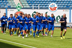 Hansa Rostock und Werder Bremen II trennen sich 1:1 (1:0)