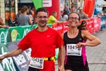 Glückliche Finisher bei der Rostocker Marathon Nacht 2018