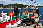 Feuerlöschboot der Hansestadt Rostock getauft