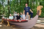 Wikinger-Boot lädt im Zoo Rostock zum Picknick ein 