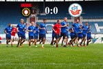 Hansa Rostock und Großaspach trennen sich torlos