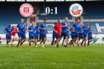 Hansa Rostock gewinnt beim Halleschen FC