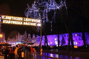 Die Rostocker Lichtwoche 2018 startet am 5. November (Foto: Archiv)